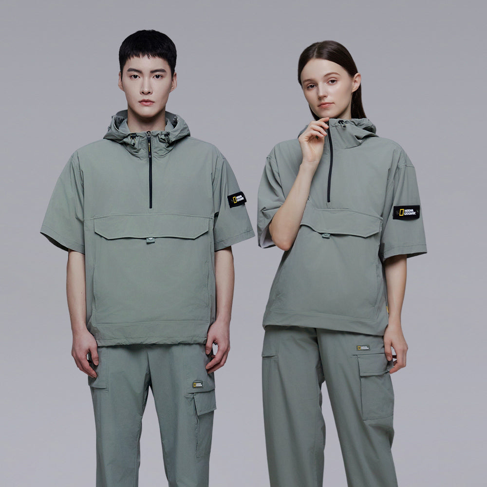 NATGEO-FULL ZIP-UP T-SHIRT Unisex