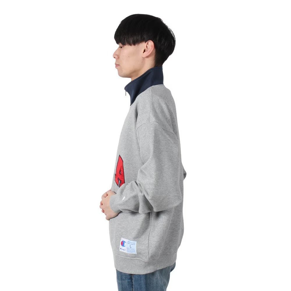 CHAMPION HALF ZIP SWEATSHIRT เสื้อสเวตเชิ๊ตผู้ชาย - Rev Online