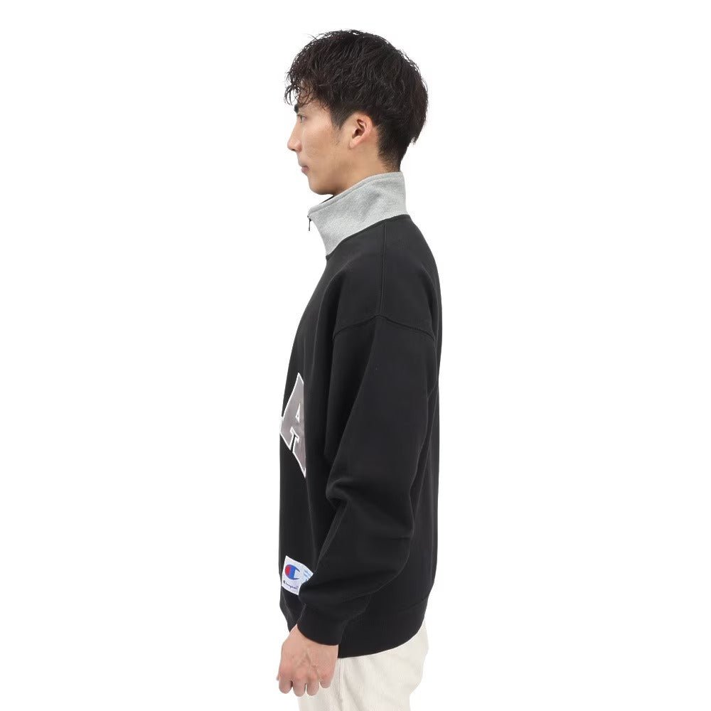 CHAMPION HALF ZIP SWEATSHIRT เสื้อสเวตเชิ๊ตผู้ชาย - Rev Online
