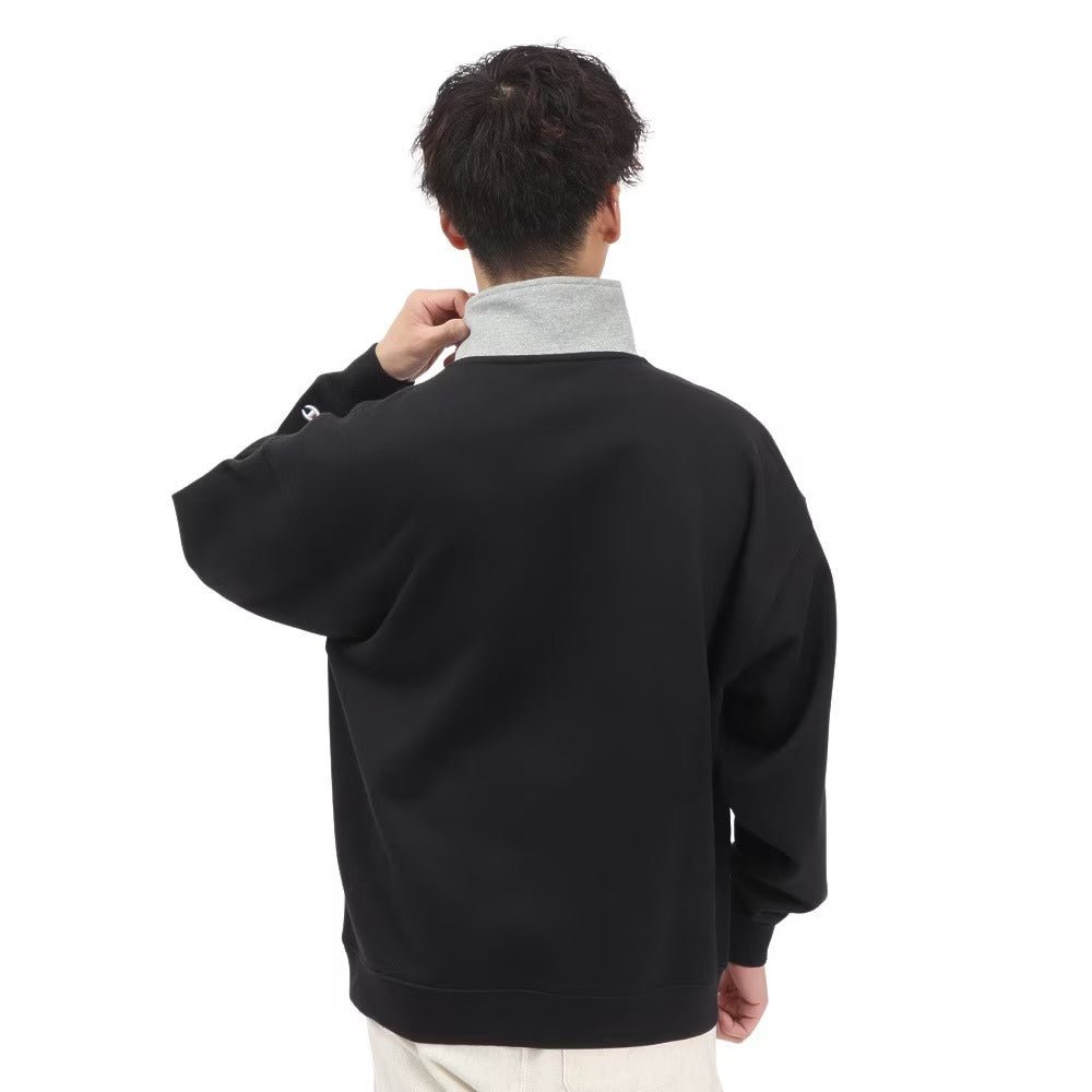 CHAMPION HALF ZIP SWEATSHIRT เสื้อสเวตเชิ๊ตผู้ชาย - Rev Online