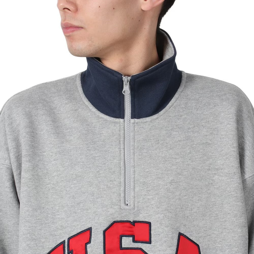 CHAMPION HALF ZIP SWEATSHIRT เสื้อสเวตเชิ๊ตผู้ชาย - Rev Online