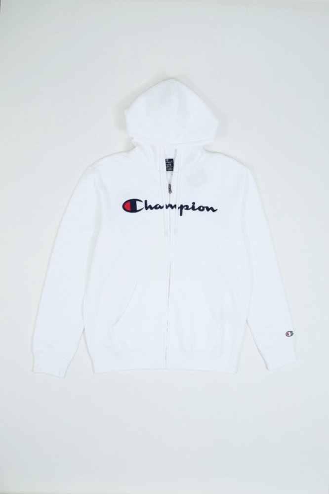 CHAMPION-HOODED FULL ZIP SWEATSHIRT Men – Rev Online