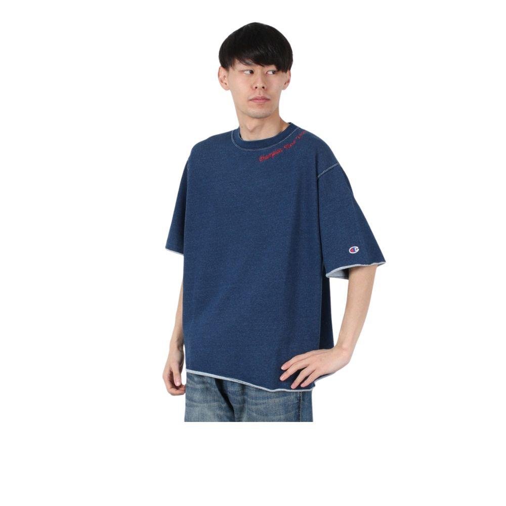 CHAMPION S/S CREW NECK SWEATSHIRT เสื้อสเวตเชิ้ตผู้ชาย - Rev Online