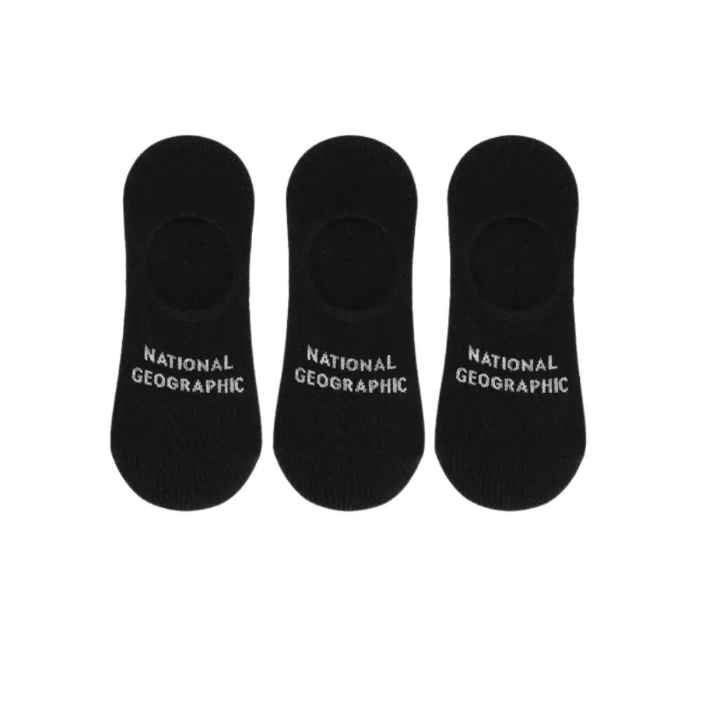 NATGEO NO SHOW SOCKS (3 - PACK) ถุงเท้าสำหรับผู้ชายและผู้หญิง - Rev Online