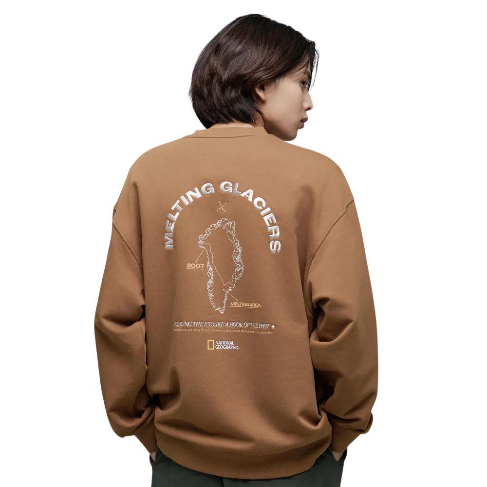 NATGEO SWEATSHIRT Unisex เสื้อสเวตเชิ๊ตสำหรับผู้ชายและผู้หญิง - Rev Online