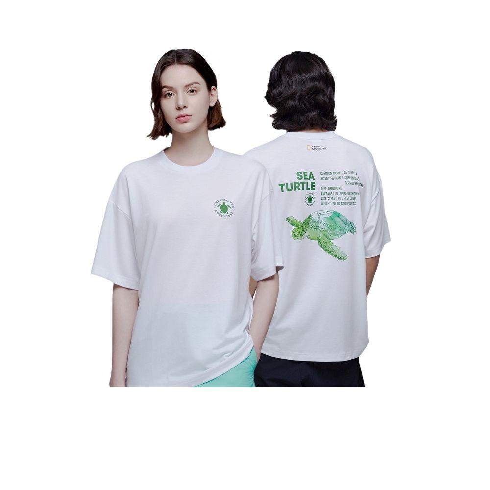 NATGEO T - SHIRT เสื้อยืดแขนสั้นสำหรับผู้ชายและผู้หญิง - Rev Online