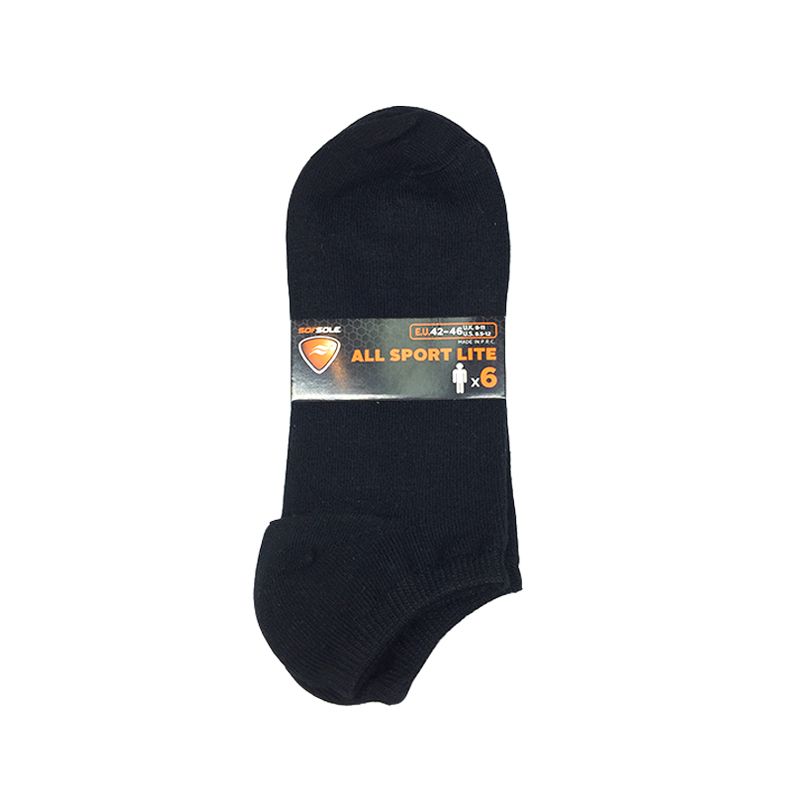 SOFSOLE - ALLSPORT LITE MEN - 6 PAIRS Men - Rev Online