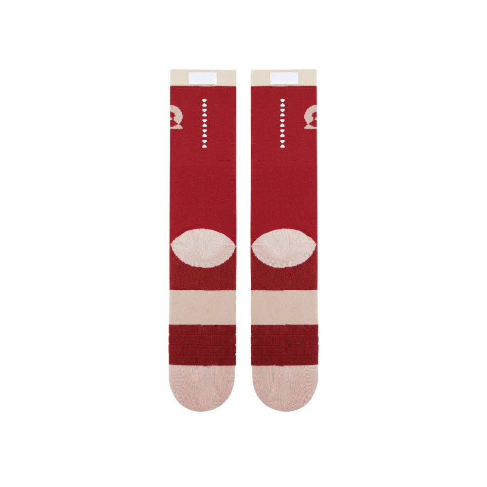 BROOO - BROOO TRAIL I PERFORMANCE CREWSOCKS I BURGUNDY Unisex - Rev Online