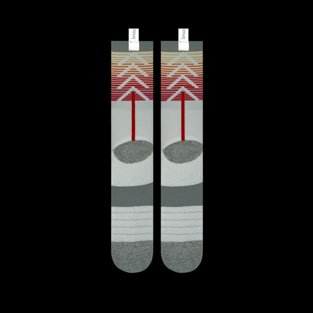 BROOO - TAKEOFF I CREW SOCKS I SUNSET Unisex Unisex - Rev Online