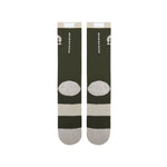 BROOO - TRAIL CREWSOCKS DARK OLIVE Unisex - Rev Online