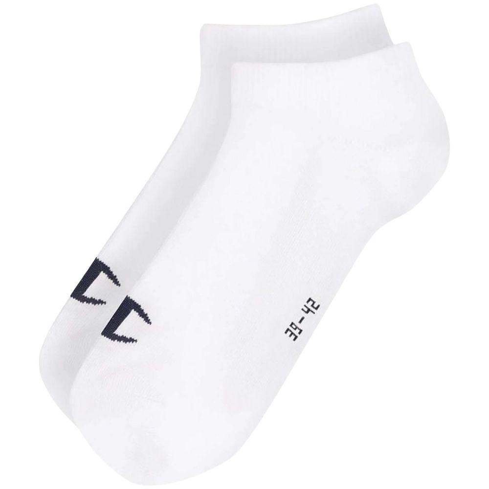CHAMPION 3PK SNEAKER SOCKS ถุงเท้าแพ็ก 3 คู่สำหรับผู้ชายและผู้หญิง - Rev Online