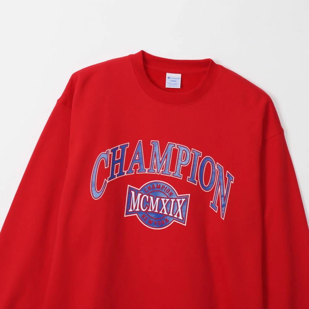 CHAMPION CREW NECK SWEATSHIRT เสื้อสเวตเชิ๊ตผู้ชาย - Rev Online