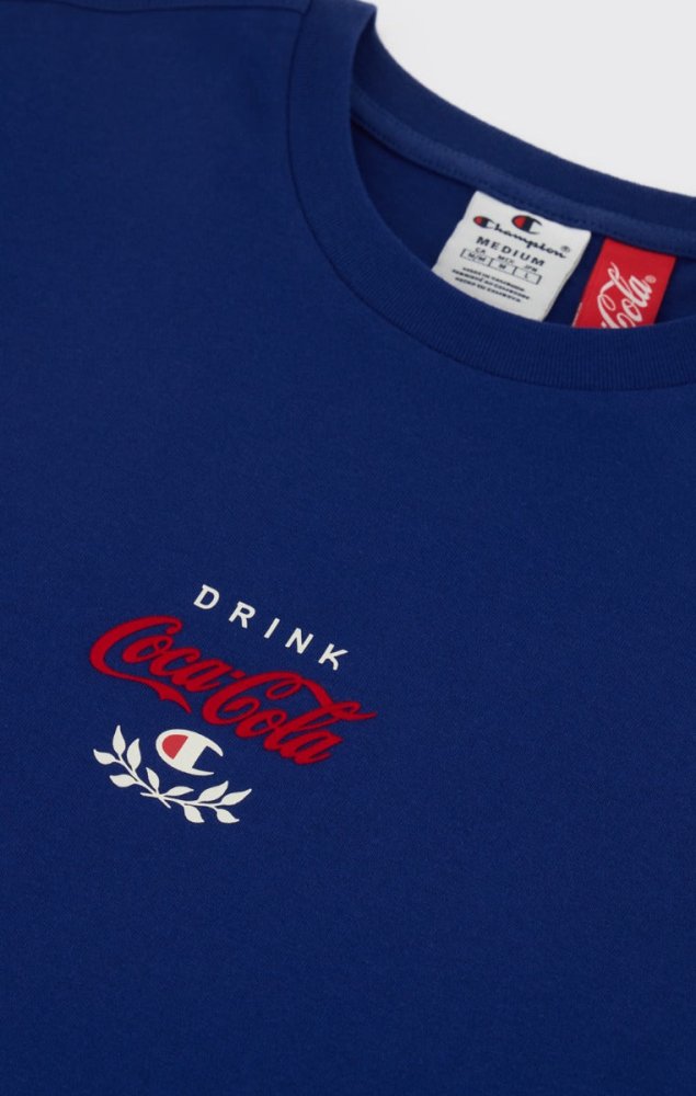 Tシャツ・カットソー CHAMPION SS24 POLO COCA COLA (220185 BS559) Tシャツ・カットソー CHAMPION SS24 POLO COCA COLA (220185