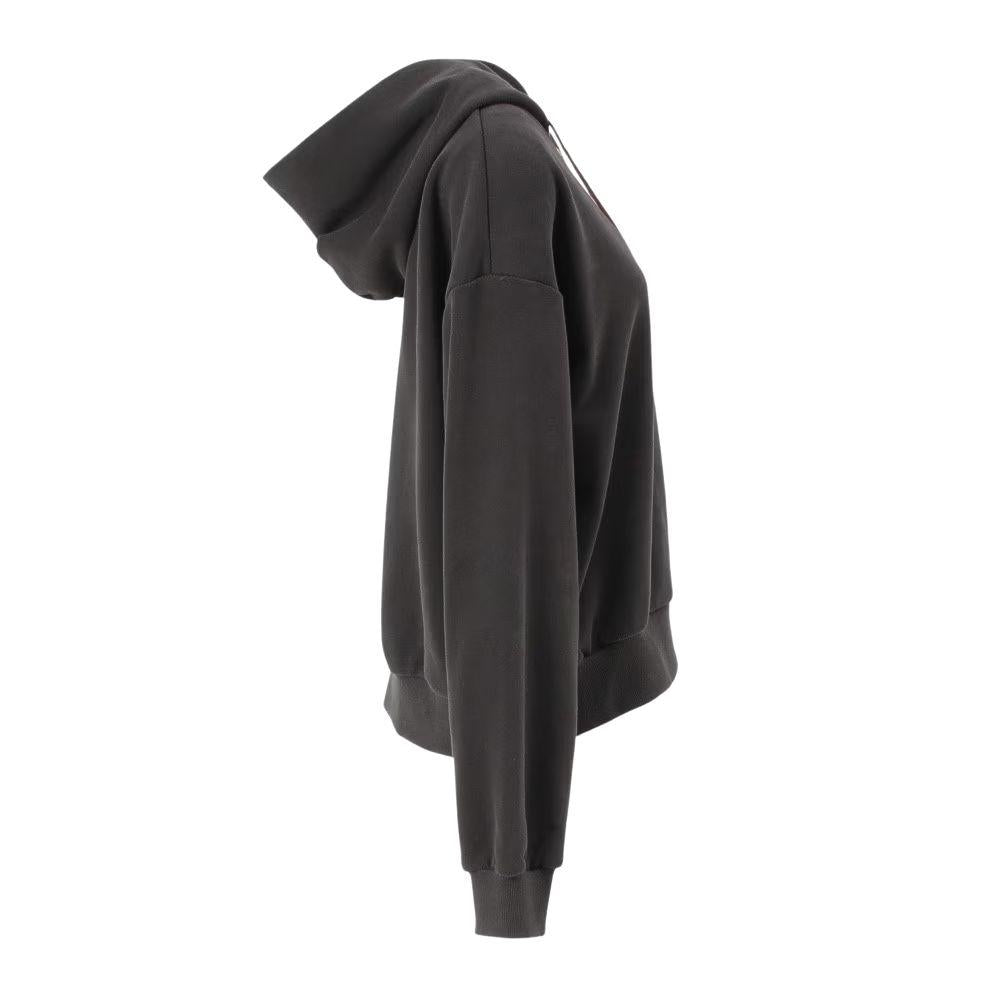 CHAMPION HALF ZIP HOODED SWEATSHIRT Women เสื้อฮู้ดแบบซิปของผู้หญิง - Rev Online