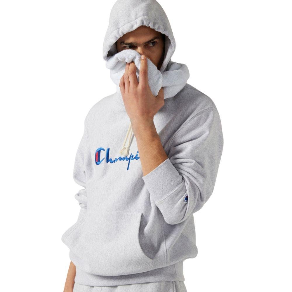 CHAMPION HOODED SWEATSHIRT เสื้อฮู้ดดี้ผู้ชาย - Rev Online