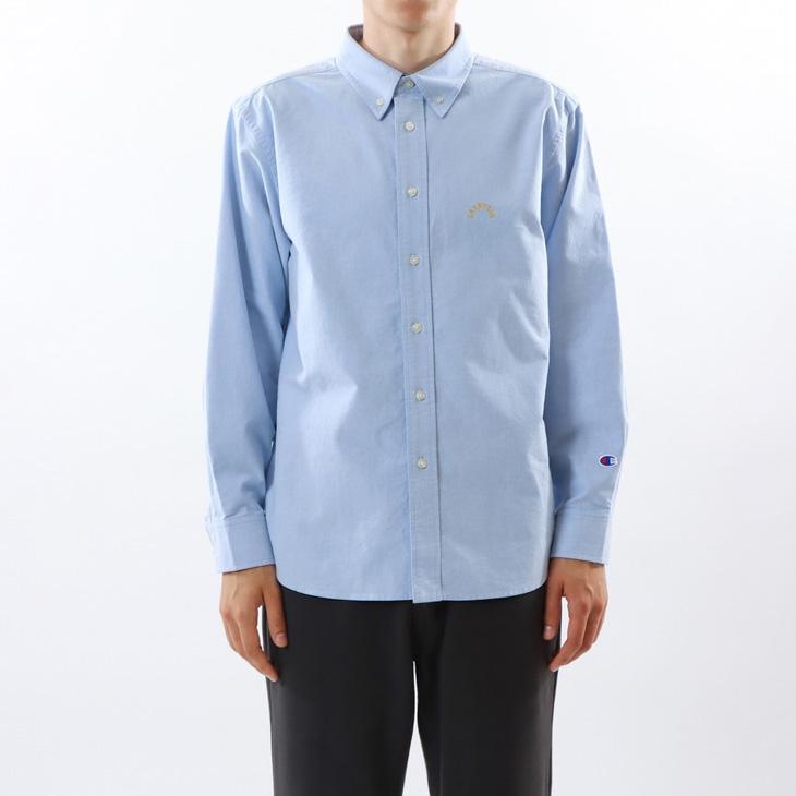 CHAMPION LONG SLEEVE SHIRT เสื้อเชิ๊ตแขนยาวผู้ชาย - Rev Online