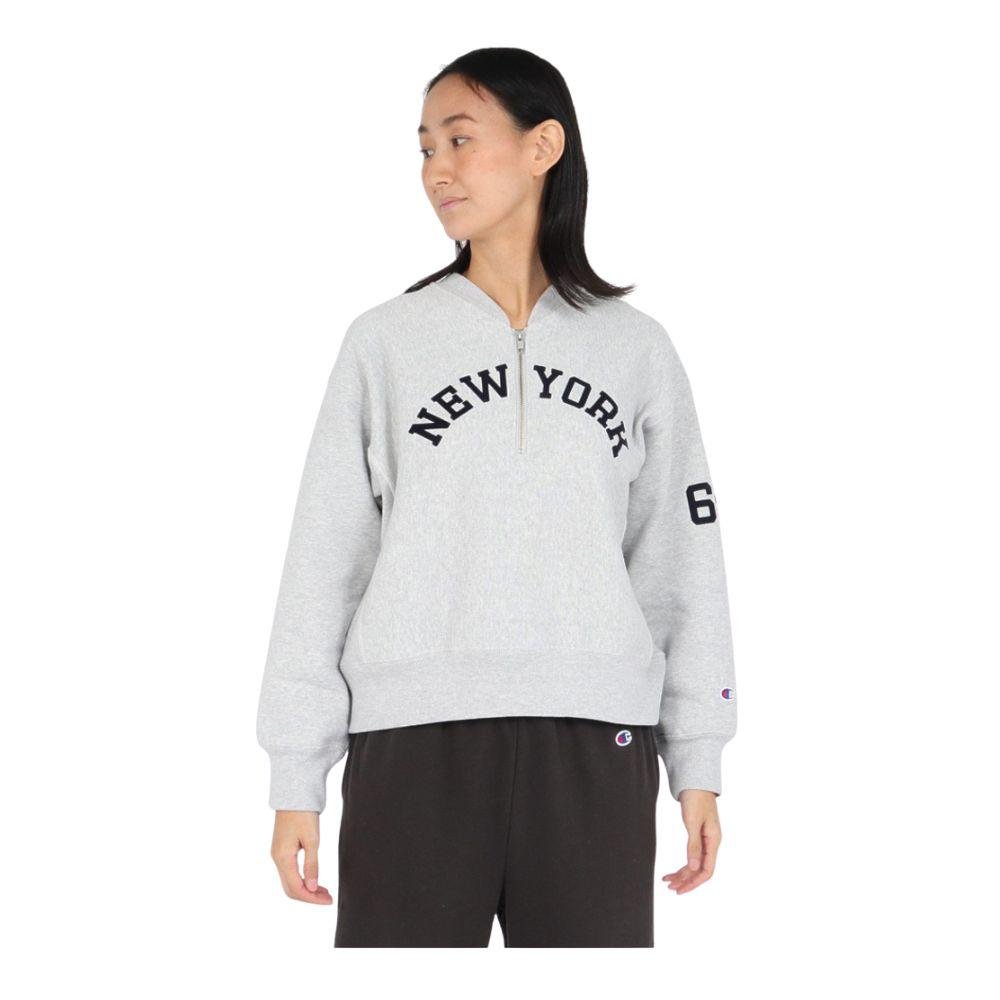 CHAMPION RW HALF ZIP SWEATSHIRT เสื้อสเวตเชิ๊ตผู้หญิง - Rev Online