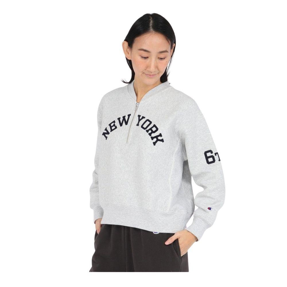 CHAMPION RW HALF ZIP SWEATSHIRT เสื้อสเวตเชิ๊ตผู้หญิง - Rev Online