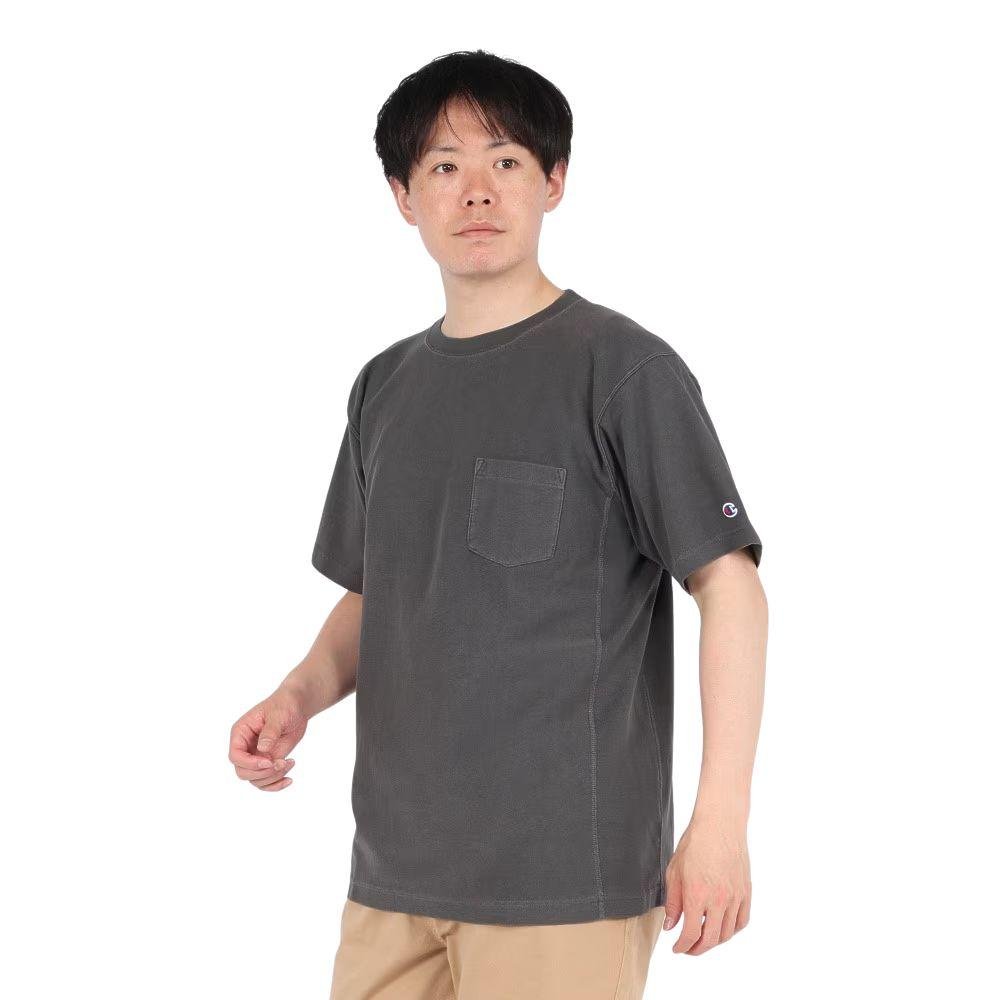 CHAMPION RW SHORT SLEEVE POCKET T - SHIRT เสื้อยืดทีเชิ๊ตผู้ชาย - Rev Online