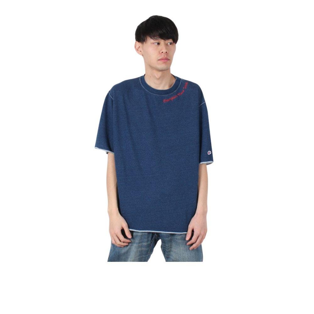 CHAMPION S/S CREW NECK SWEATSHIRT เสื้อสเวตเชิ้ตผู้ชาย - Rev Online
