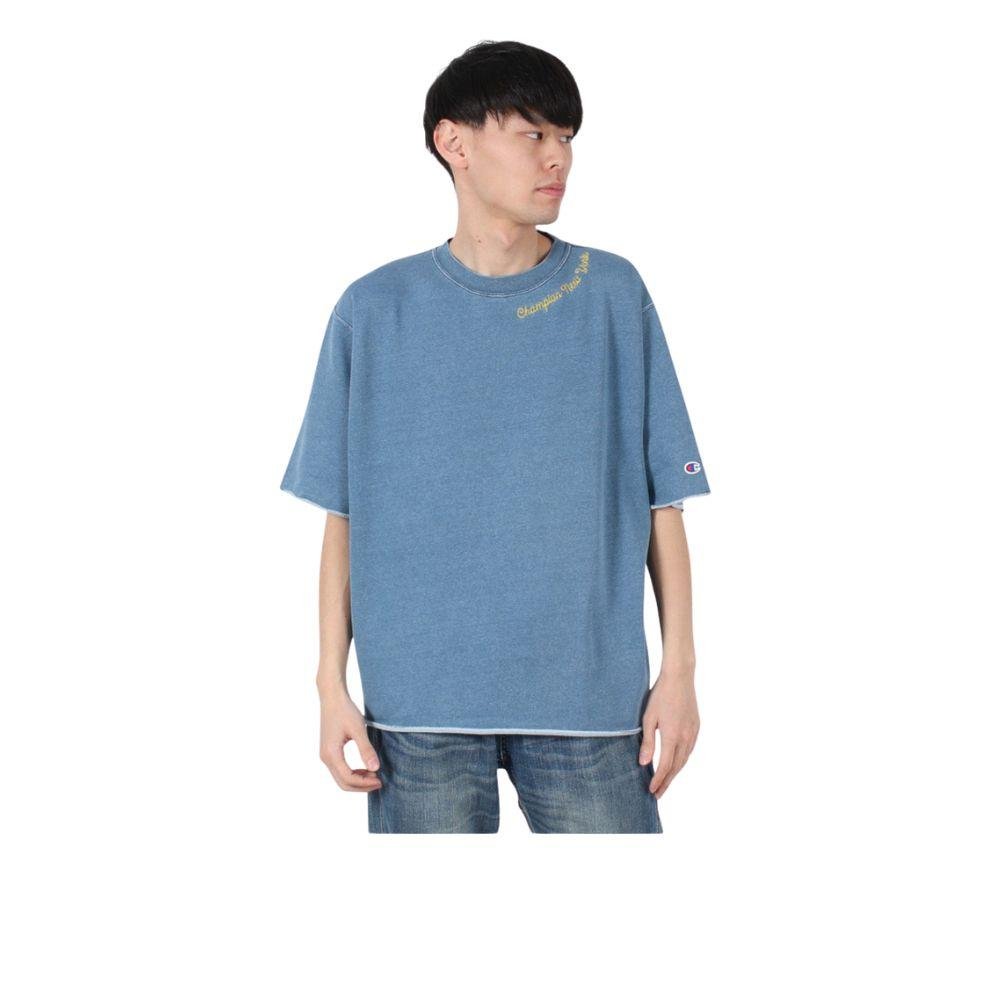 CHAMPION S/S CREW NECK SWEATSHIRT เสื้อสเวตเชิ้ตผู้ชาย - Rev Online