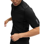 HOKA SKYBREEZE SHORT SLEEVE ZIP เสื้อวิ่งแขนสั้นผู้ชาย - Rev Online