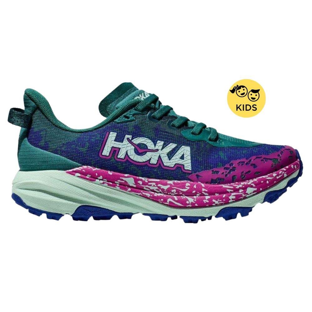 HOKA SPEEDGOAT 6 Y รองเท้าวิ่งเทรลสำหรับเด็ก - Rev Online