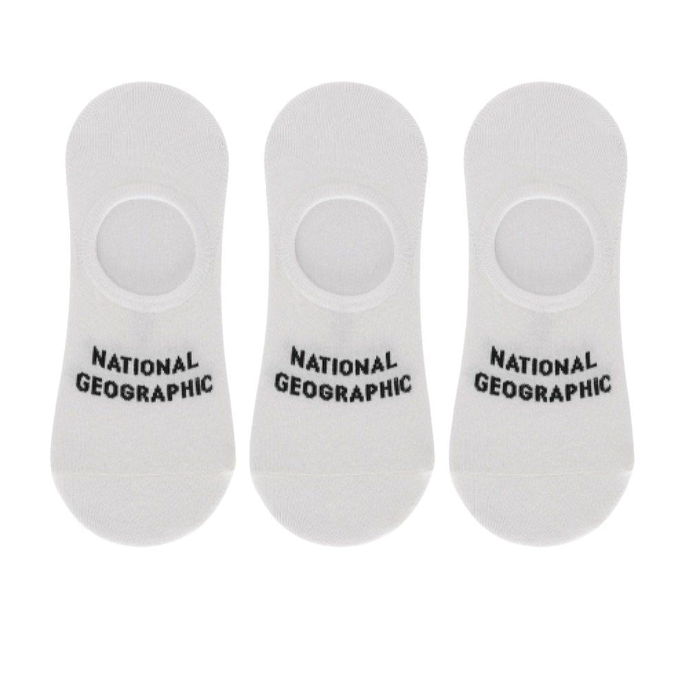 NATGEO NO SHOW SOCKS (3 - PACK) ถุงเท้าสำหรับผู้ชายและผู้หญิง - Rev Online