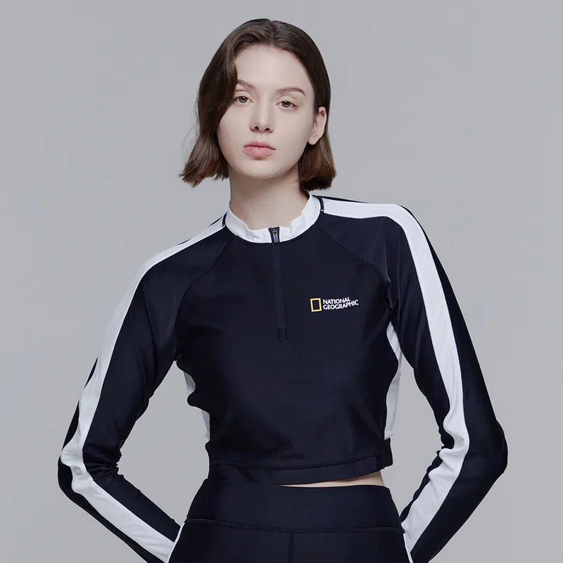 NATGEO RASHGUARD เสื้อแรชการ์ดสำหรับผู้ชายและผู้หญิง - Rev Online