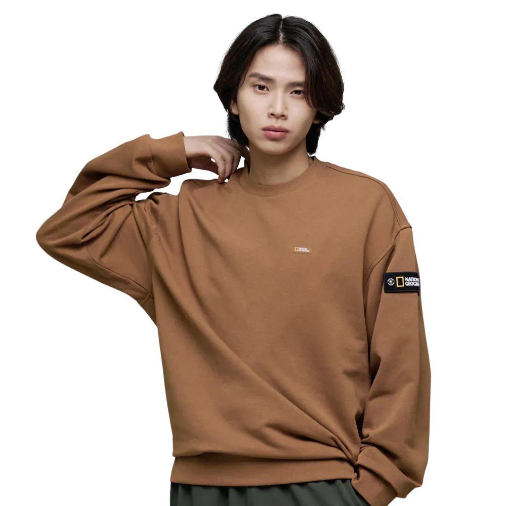 NATGEO SWEATSHIRT Unisex เสื้อสเวตเชิ๊ตสำหรับผู้ชายและผู้หญิง - Rev Online