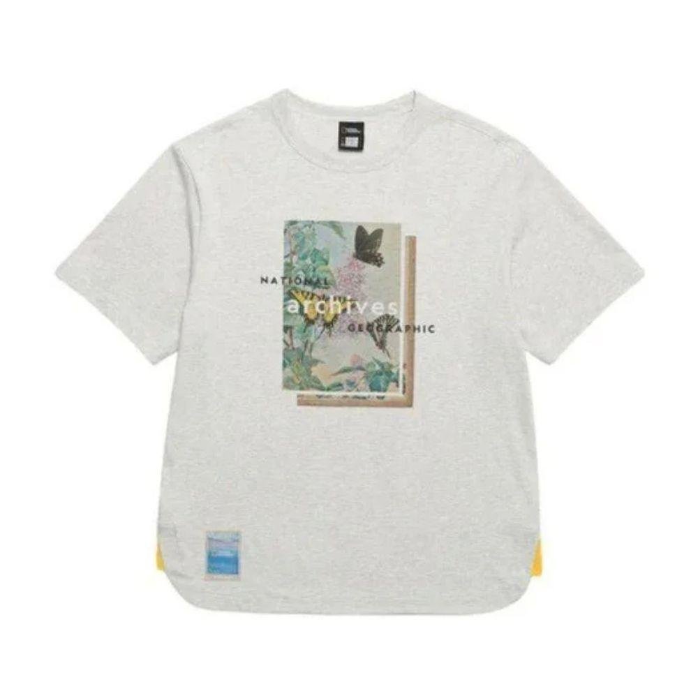 NATIONAL GEOGRAPHIC T - SHIRT Unisex เสื้อยืดทีเชิ๊ตสำหรับผู้ชายและผู้หญิง - Rev Online