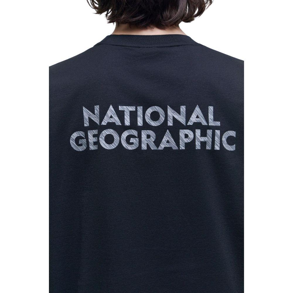 NATIONAL GEOGRAPHIC TORQUATUS SMALL LOGO เสื้อยืดทีเชิ๊ตสำหรับผู้ชายและผู้หญิง - Rev Online
