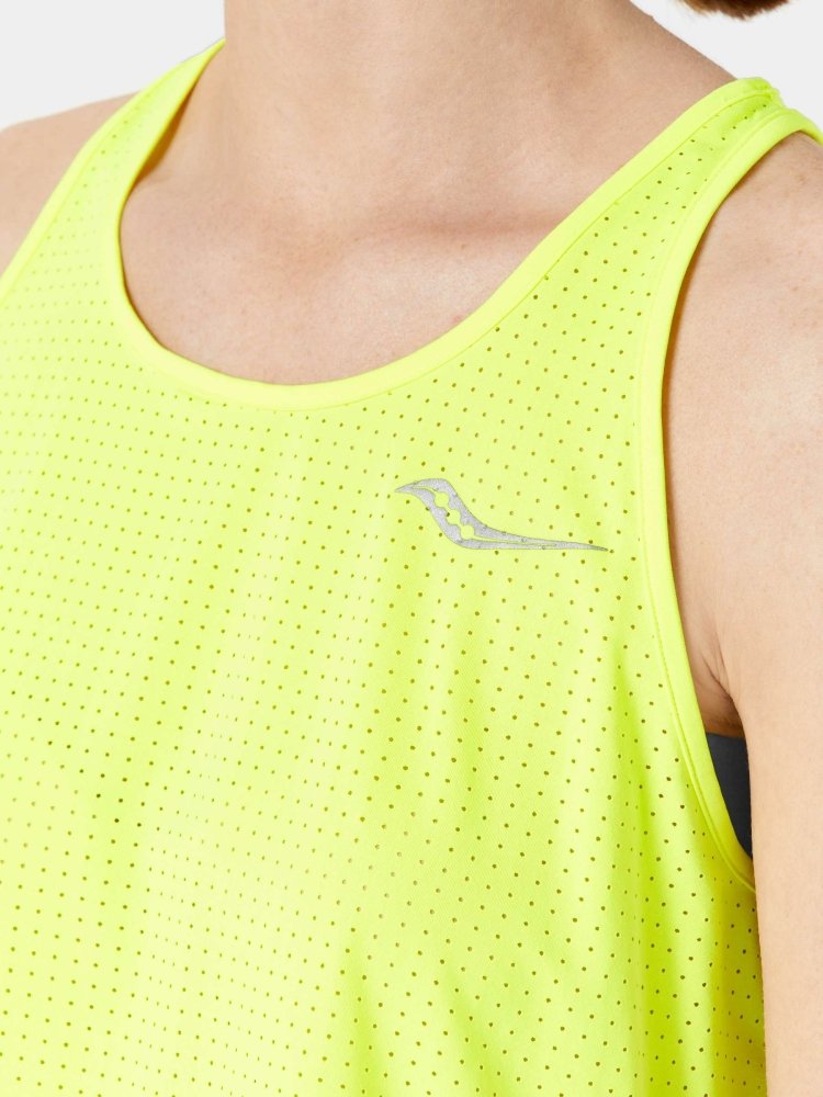 SAUCONY KINVARA KEYHOLE TANK เสื้อกล้ามวิ่งผู้หญิง - Rev Online