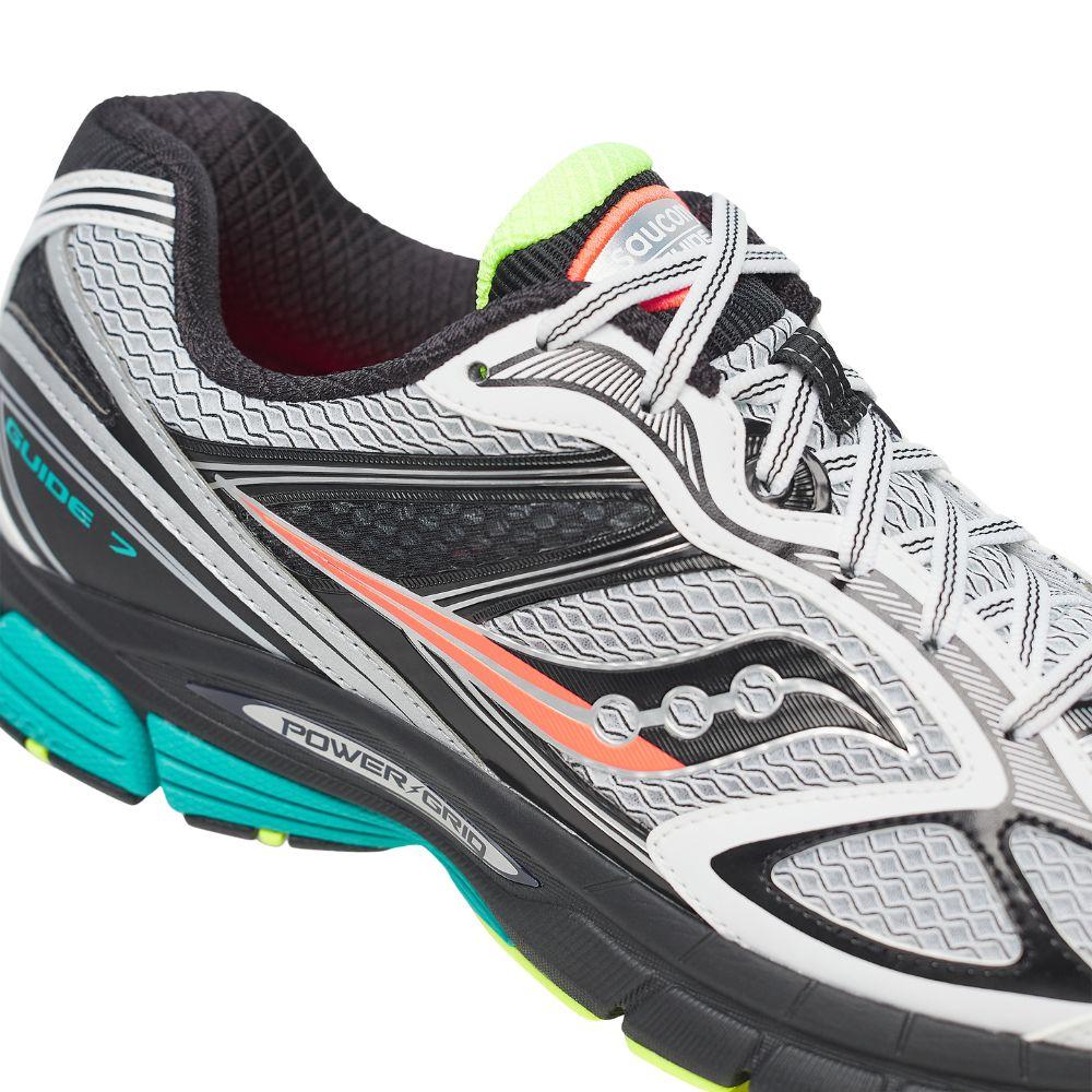 SAUCONY PROGRID GUIDE 7 รองเท้าลำลองไลฟ์สไตล์สำหรับผู้ชายและผู้หญิง - Rev Online