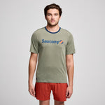 SAUCONY - STOPWATCH GRAPHIC SHORT SLEEVE Men - Rev Online