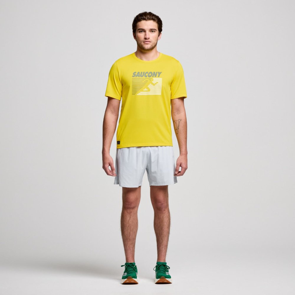 SAUCONY - STOPWATCH GRAPHIC SHORT SLEEVE Men - Rev Online