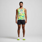 SAUCONY - STOPWATCH GRAPHIC SINGLET Men - Rev Online