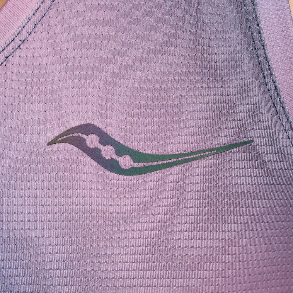 SAUCONY - STOPWATCH GRAPHIC SINGLET Women - Rev Online