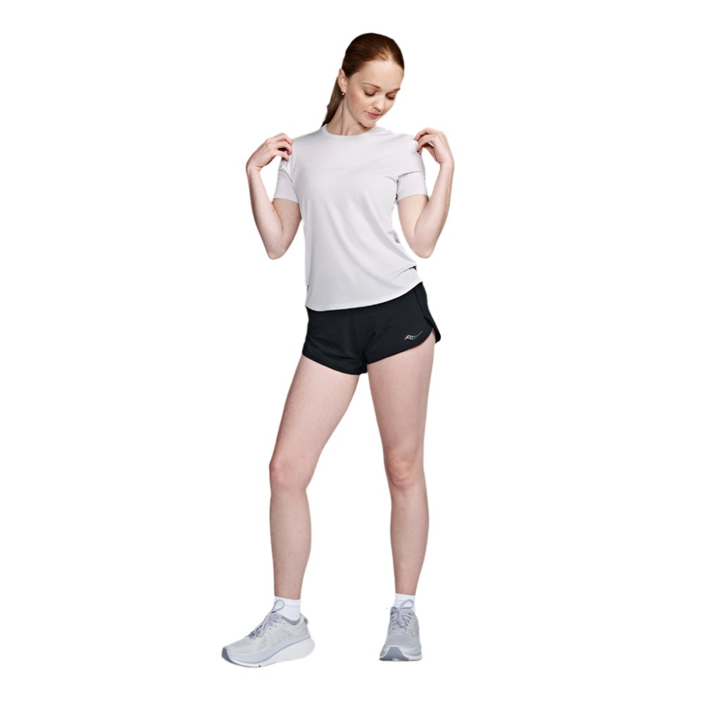 SAUCONY - STOPWATCH SHORT SLEEVE Women - Rev Online