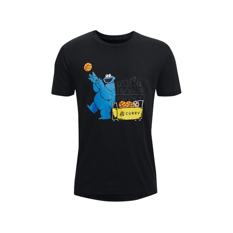 UA - S - CURRY COOKIE MONSTER SS Tee - Rev Online
