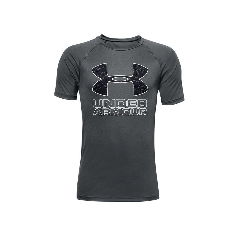 UA - S - TECH HYBRID PRINT FILL LOGO TE Kids - Rev Online